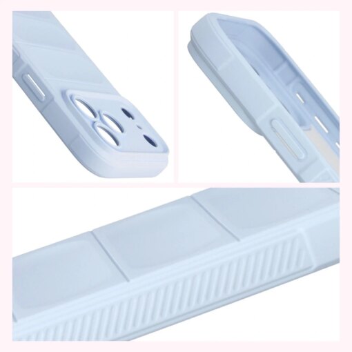 iPhone 17 PRO MAX umbris Bizon Case Tur silikoonist helesinine 6