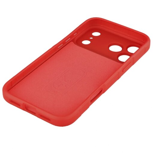 iPhone 17 PRO MAX umbris Bizon Case Tur silikoonist punane 3
