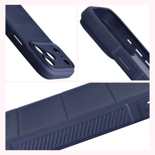 iPhone 17 PRO MAX umbris Bizon Case Tur silikoonist tumesinine 6
