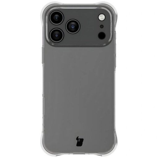 iPhone 17 PRO MAX umbris Bizon Salpa silikoonist tugevdatud nurkadega labipaistev 1