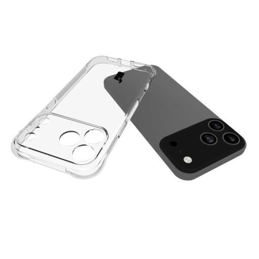 iPhone 17 PRO MAX umbris Bizon Salpa silikoonist tugevdatud nurkadega labipaistev 3