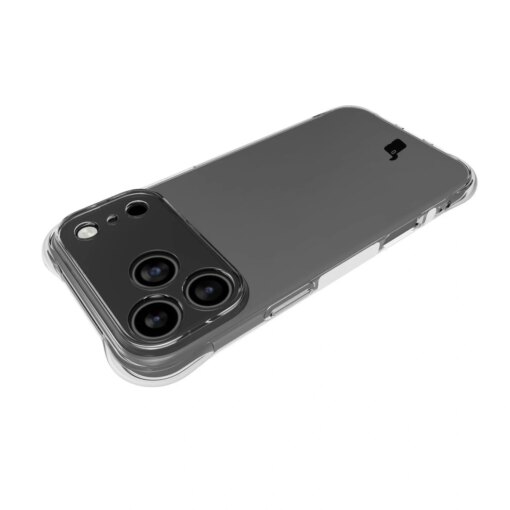 iPhone 17 PRO MAX umbris Bizon Salpa silikoonist tugevdatud nurkadega labipaistev 4
