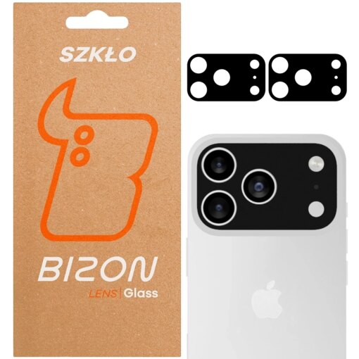 iPhone 17 PRO kaamera kaitseklaa Bizon Glass Lens 2tk