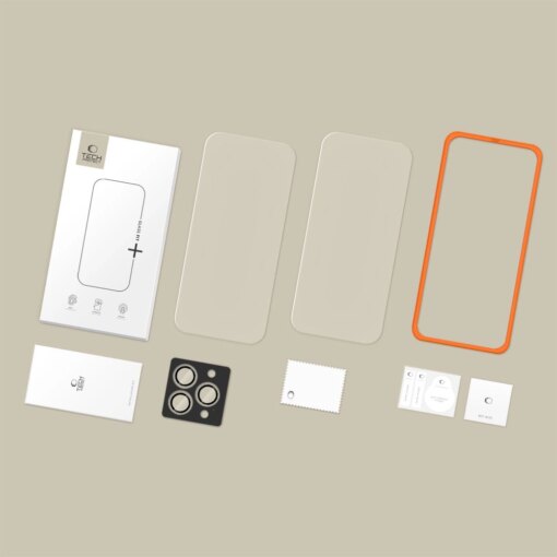 iPhone 17 PRO kaitseklaaside komplekt Easy Set labipaistev 6