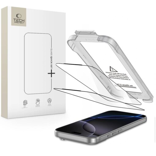 iPhone 17 PRO kaitseklaaside komplekt Quick Set 2tk