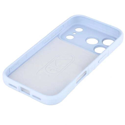 iPhone 17 PRO umbris Bizon Case Tur silikoonist helesinine 3