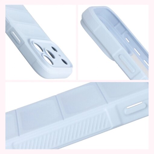 iPhone 17 PRO umbris Bizon Case Tur silikoonist helesinine 6