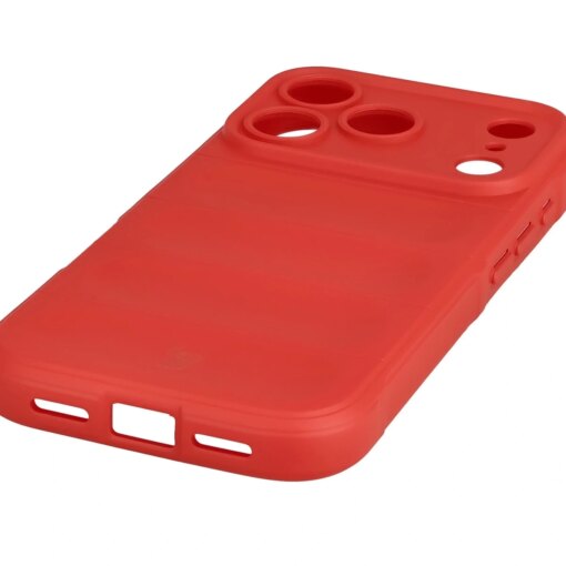 iPhone 17 PRO umbris Bizon Case Tur silikoonist punane 2