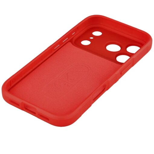 iPhone 17 PRO umbris Bizon Case Tur silikoonist punane 3