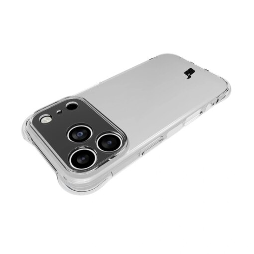 iPhone 17 PRO umbris Bizon Salpa silikoonist tugevdatud nurkadega labipaistev 4