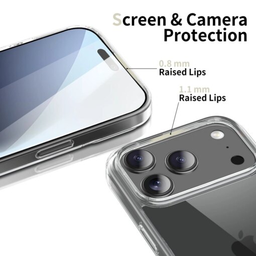 iPhone 17 PRO umbris Flexair Hybrid silikoonist labipaistev 3
