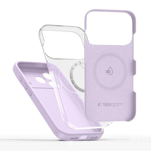 iPhone 17 PRO umbris MagSafe Silicone silikoonist mauve 1