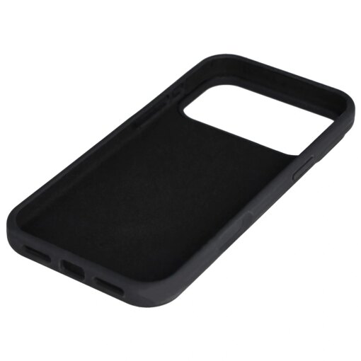 iPhone 17 Pro Max umbris silikoonist Bizon Soft Case must 3