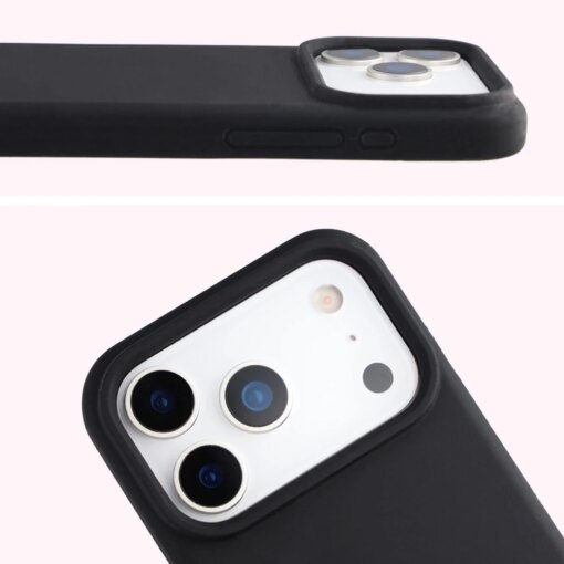 iPhone 17 Pro umbris silikoonist Bizon Soft Case must 4