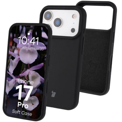 iPhone 17 Pro umbris silikoonist Bizon Soft Case must