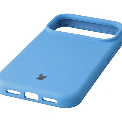 iPhone 17 Pro umbris silikoonist Bizon Soft Case sinine 2