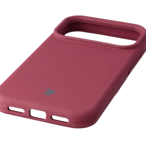 iPhone 17 Pro umbris silikoonist Bizon Soft Case tumelilla 2