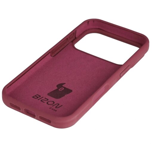 iPhone 17 Pro umbris silikoonist Bizon Soft Case tumelilla 3