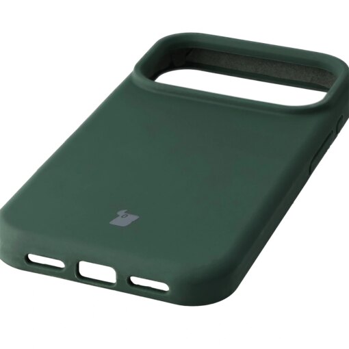 iPhone 17 Pro umbris silikoonist Bizon Soft Case tumeroheline 2