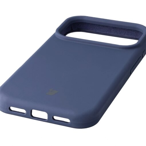 iPhone 17 Pro umbris silikoonist Bizon Soft Case tumesinine 2