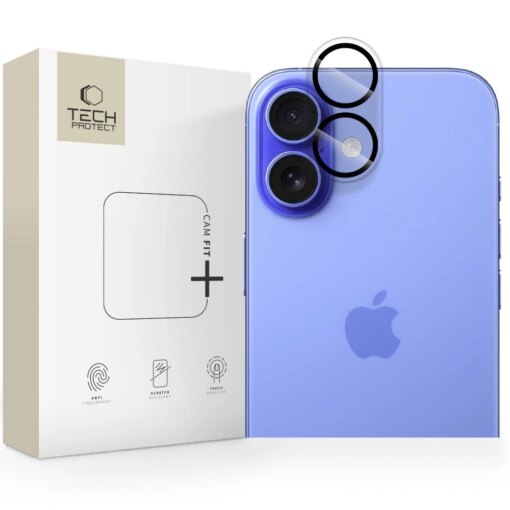 iPhone 17 kaamera kaitseklaas Cam Fit labipaistev