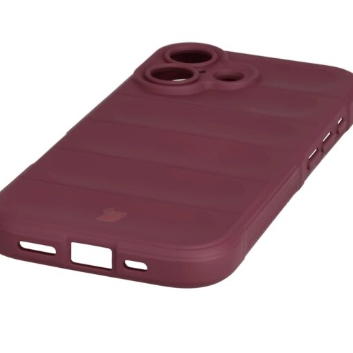 iPhone 17 umbris Bizon Case Tur silikoonist burgundy 2