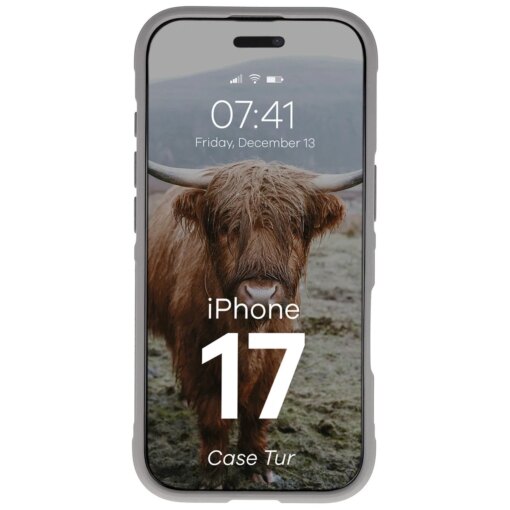 iPhone 17 umbris Bizon Case Tur silikoonist helehall 4
