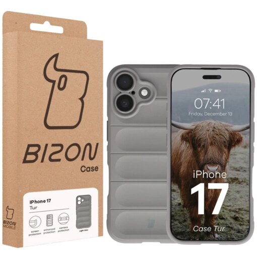 iPhone 17 umbris Bizon Case Tur silikoonist helehall 7