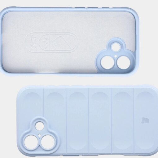 iPhone 17 umbris Bizon Case Tur silikoonist helesinine 5