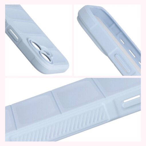 iPhone 17 umbris Bizon Case Tur silikoonist helesinine 6