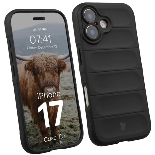 iPhone 17 umbris Bizon Case Tur silikoonist must