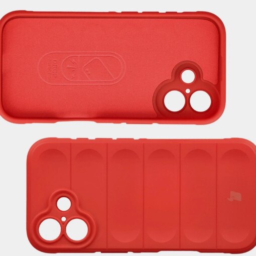iPhone 17 umbris Bizon Case Tur silikoonist punane 5