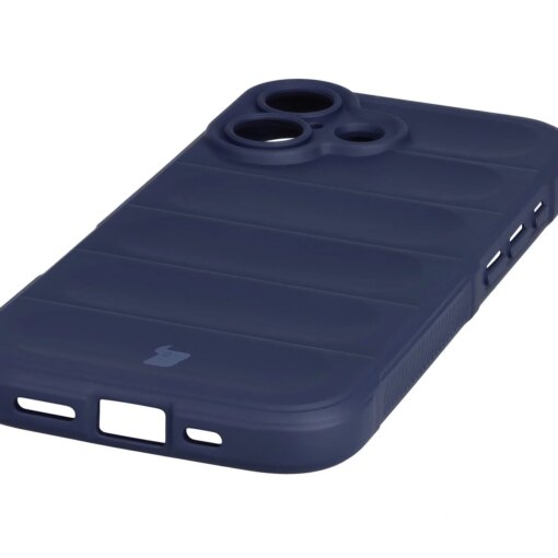 iPhone 17 umbris Bizon Case Tur silikoonist tumesinine 2