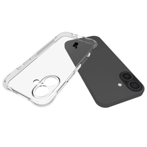 iPhone 17 umbris Bizon Salpa silikoonist tugevdatud nurkadega labipaistev 3