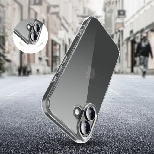 iPhone 17 umbris Flexair Hybrid silikoonist labipaistev 1