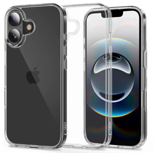 iPhone 17 umbris Flexair Hybrid silikoonist labipaistev