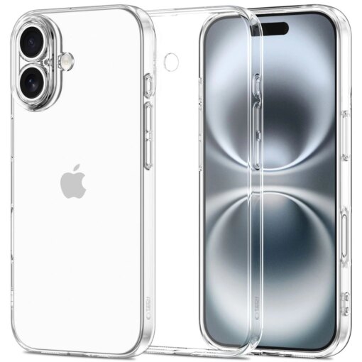 iPhone 17 umbris Flexair silikoonist labipaistev