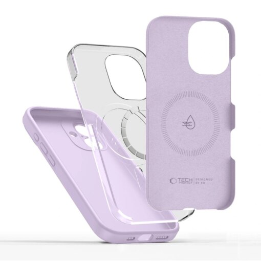 iPhone 17 umbris MagSafe Silicone silikoonist mauve 1