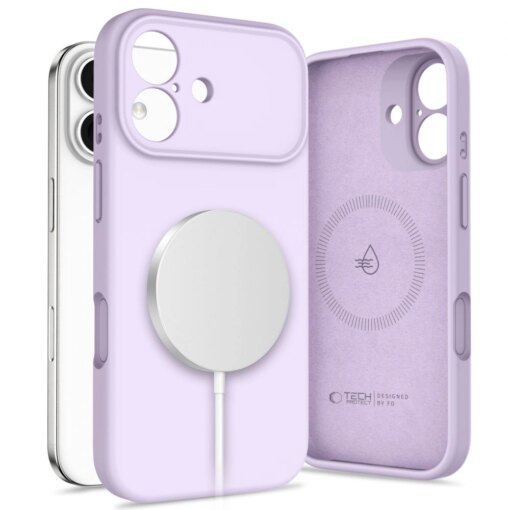 iPhone 17 umbris MagSafe Silicone silikoonist mauve