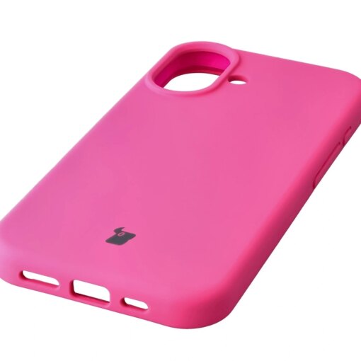 iPhone 17 umbris silikoonist Bizon Soft Case fuksia 2