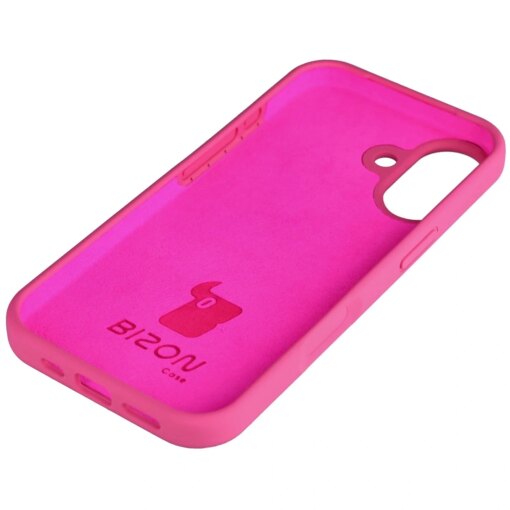 iPhone 17 umbris silikoonist Bizon Soft Case fuksia 3