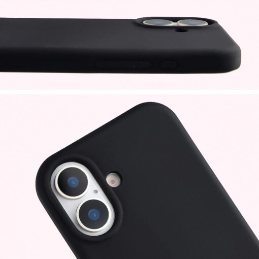 iPhone 17 umbris silikoonist Bizon Soft Case must 4