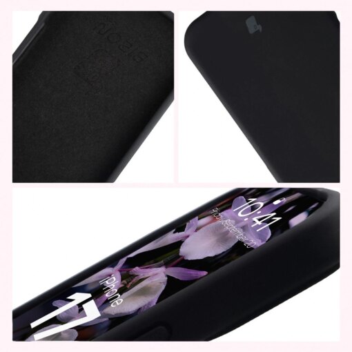 iPhone 17 umbris silikoonist Bizon Soft Case must 5