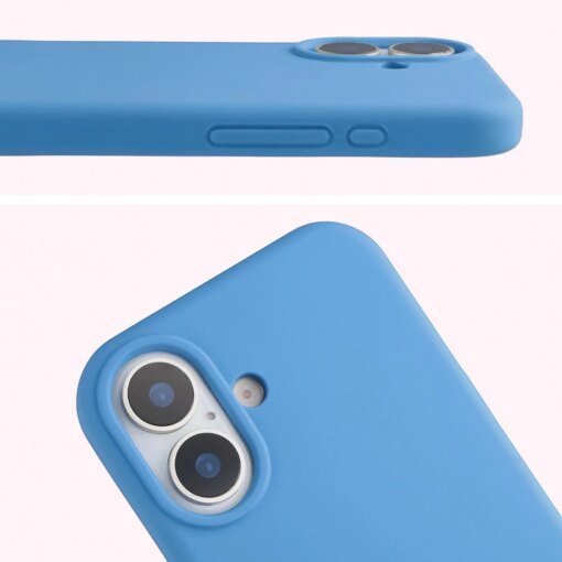 iPhone 17 umbris silikoonist Bizon Soft Case sinine 4