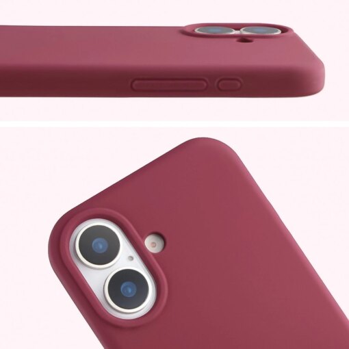 iPhone 17 umbris silikoonist Bizon Soft Case tumelilla 4
