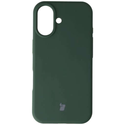 iPhone 17 umbris silikoonist Bizon Soft Case tumeroheline 1