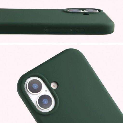 iPhone 17 umbris silikoonist Bizon Soft Case tumeroheline 4