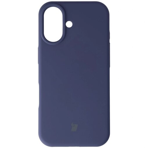 iPhone 17 umbris silikoonist Bizon Soft Case tumesinine 1