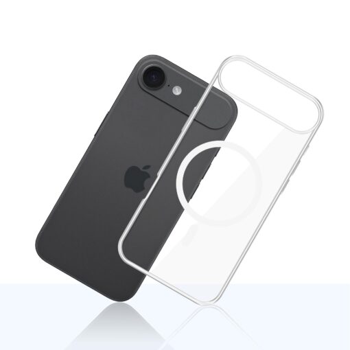 Apple iPhone 17 AIR umbris silikoonist labipaistev – 3mk Clear MagCase 11
