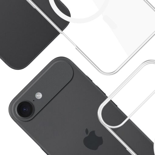 Apple iPhone 17 AIR umbris silikoonist labipaistev – 3mk Clear MagCase 14